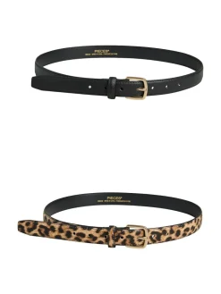 Online PIECES Belts 2 Pack