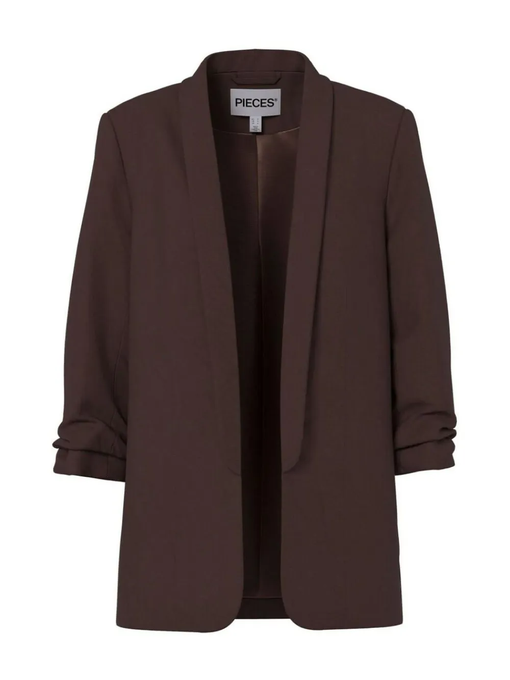 PIECES Brown 3/4 Length Sleeve Blazer^Women Blazers