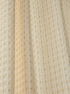 Pineapple Elephant Muscat Waffle Slot Top Voile Curtains Panel^ Curtains & Blinds