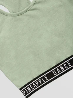 Pineapple Tape Hem Midi Crop Top^ Bras & Crop Tops