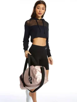 Clearance Pineapple Mini Holdall Dance Kit Bag Rose Gold Pink