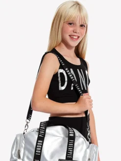 Hot Pineapple Holdall Dance Kit Bag Silver