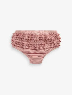 Discount Next 100% Cotton Baby Knickers 3 Pack (0mths-2yrs) Pink