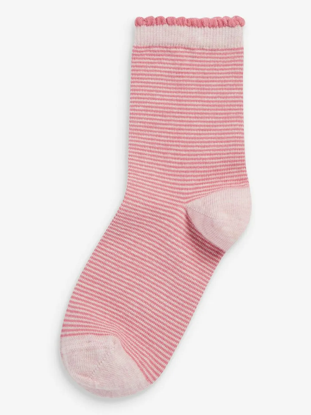 Next Pink 7 Pack Cotton Rich Pretty Ankle Socks^ Socks & Tights|Socks & Tights