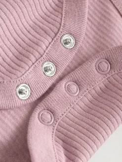 Next Pink 5 Pack Short Sleeve Baby Bodysuits^ Bodysuits & Vests|Vests