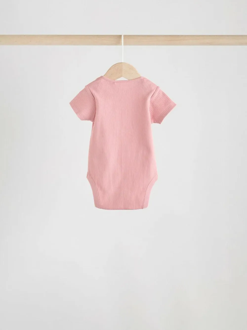 Next Pink 5 Pack Short Sleeve Baby Bodysuits^ Bodysuits & Vests|Vests