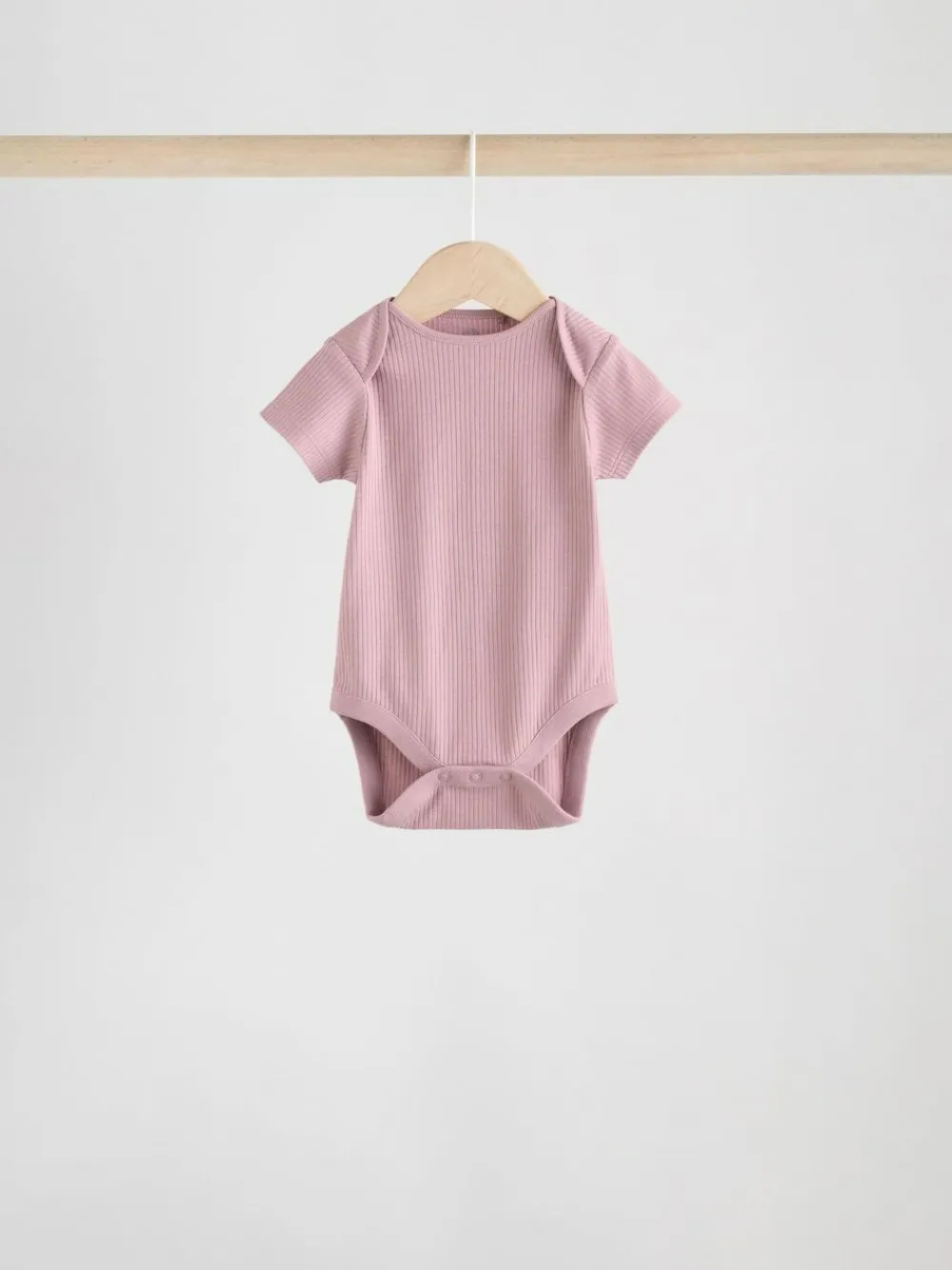 Next Pink 5 Pack Short Sleeve Baby Bodysuits^ Bodysuits & Vests|Vests