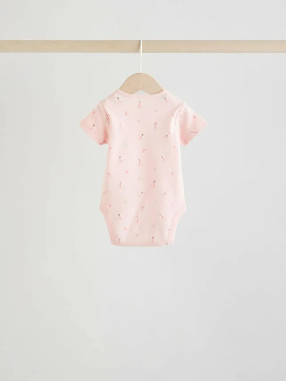 Next Pink 5 Pack Short Sleeve Baby Bodysuit^ Bodysuits & Vests|Vests