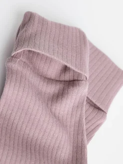 Sale Next Pink 3 Pack Two Way Zip Baby Sleepsuits (0mths-3yrs)