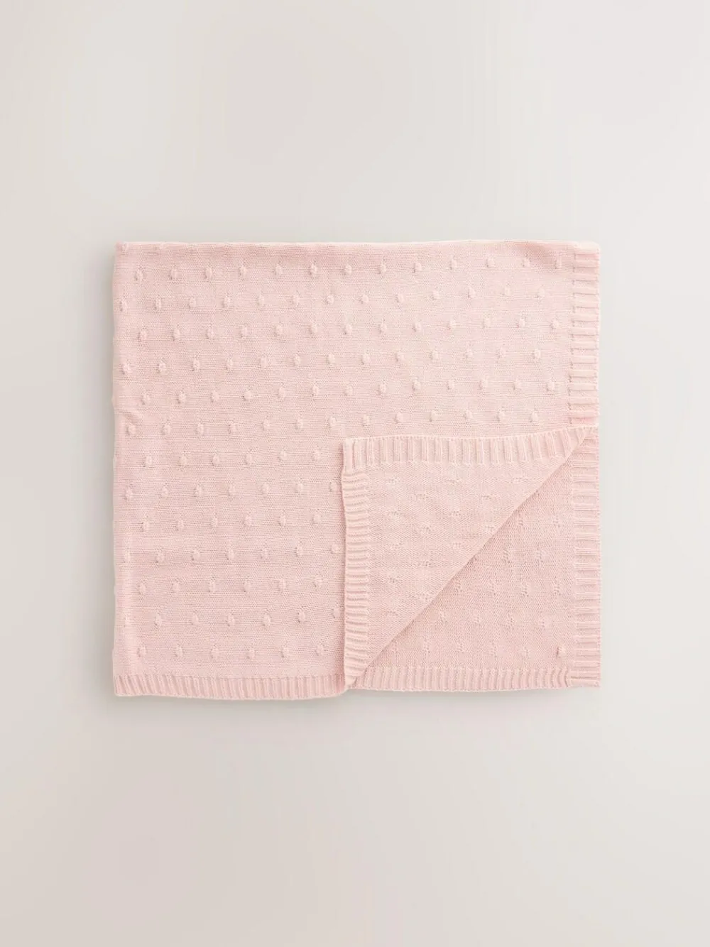 Best Next Baby Bobble Blanket Pink