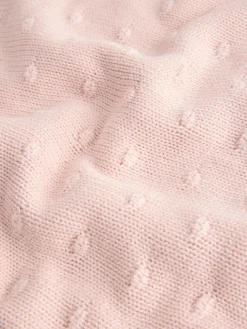 Best Next Baby Bobble Blanket Pink