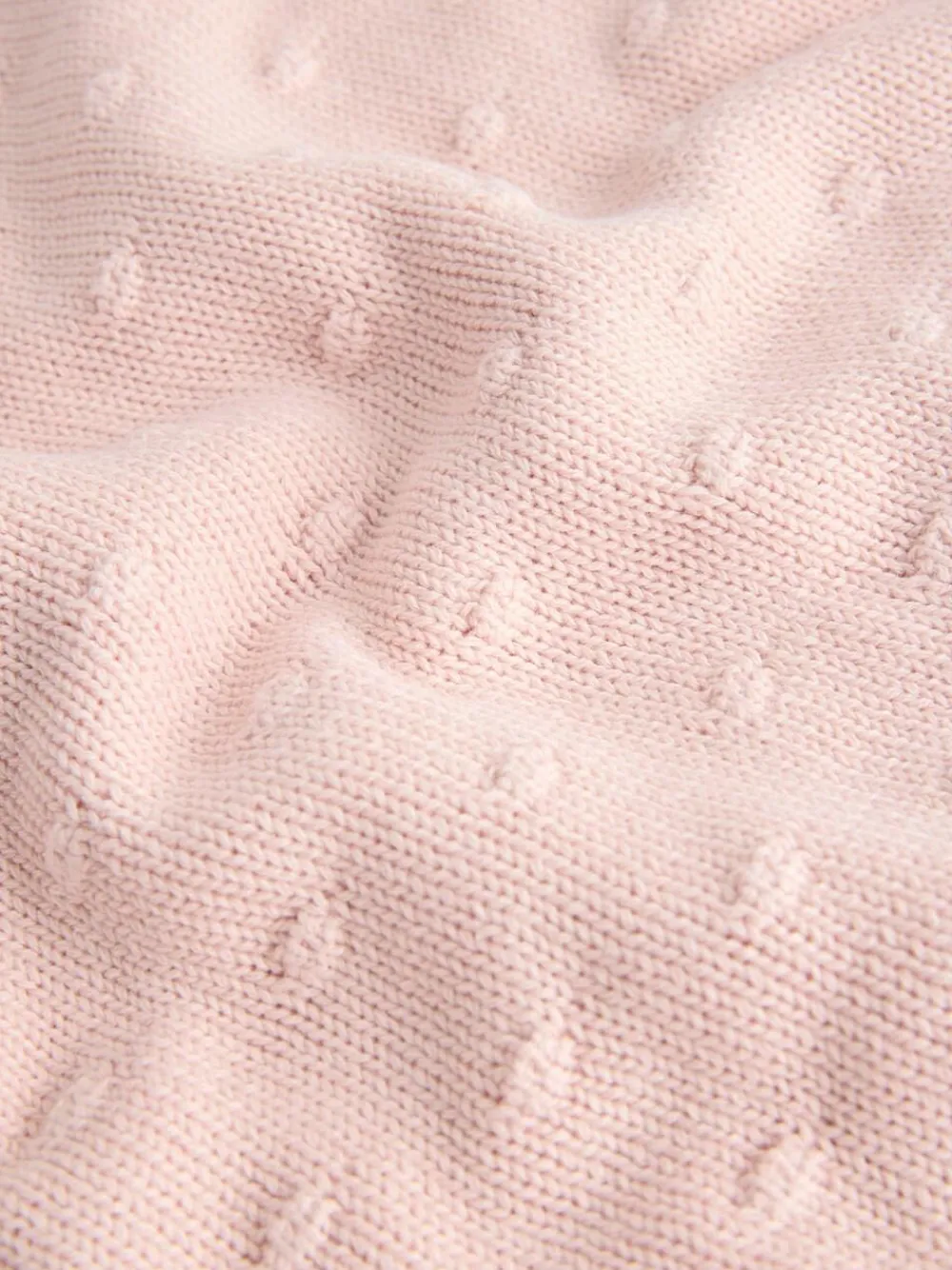Best Next Baby Bobble Blanket Pink