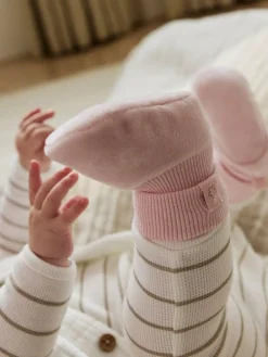 Clearance Next Baby Bootie Shoes (0-18mths) Pink