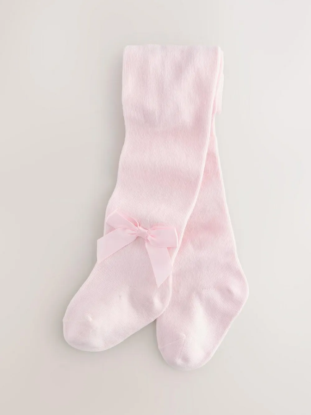Hot Next Pink Baby Bow Tights (0mths-2yrs)
