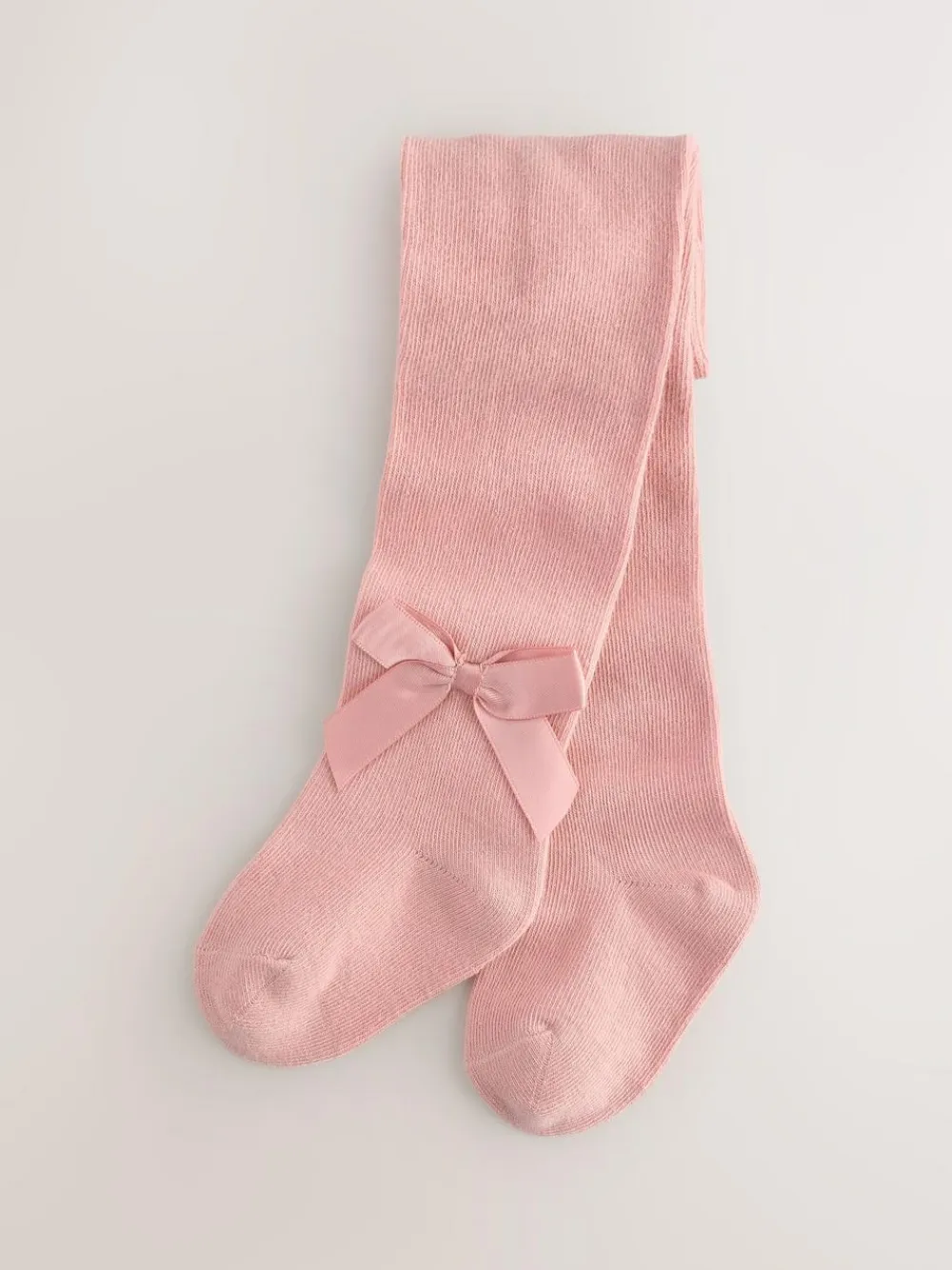 Hot Next Pink Baby Bow Tights (0mths-2yrs)