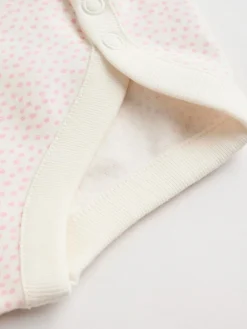 Outlet Next Pink Baby Long Sleeve Bodysuits 5 Pack