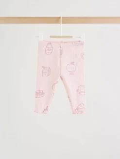New Next Baby Sweatshirt and Leggings 2 Piece Set (0mths-2yrs) Pink