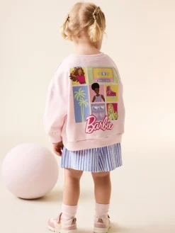 Online Next Pink Barbie Shorts Set (3mths-7yrs)
