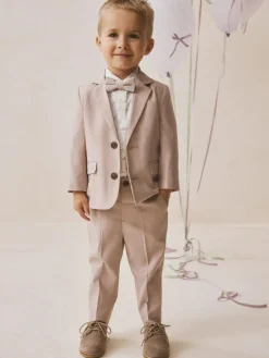 Next Blazer Shirt Trousers and Bow Tie Set (3mths-9yrs)^BOY Sets & Outfits|Sweatshirts & Hoodies
