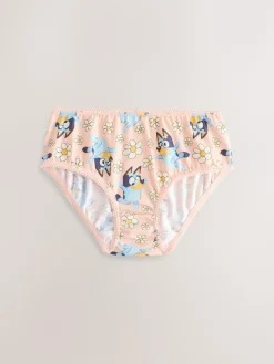 Next Pink Bluey Briefs 5 Pack (1.5-8yrs)^ Underwear