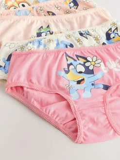 Next Pink Bluey Briefs 5 Pack (1.5-8yrs)^ Underwear