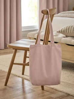 New Next Pink Blush Blackout/Thermal Cotton Eyelet Curtains