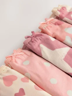 Sale Next Briefs 10 Pack (1.5-16yrs) Pink