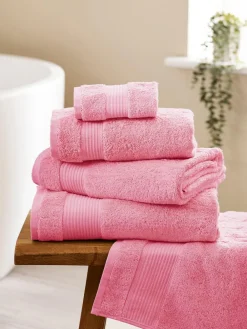 Next Pink Bright Egyptian Cotton Towel^ Towels & Bathmats