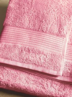 Next Pink Bright Egyptian Cotton Towel^ Towels & Bathmats