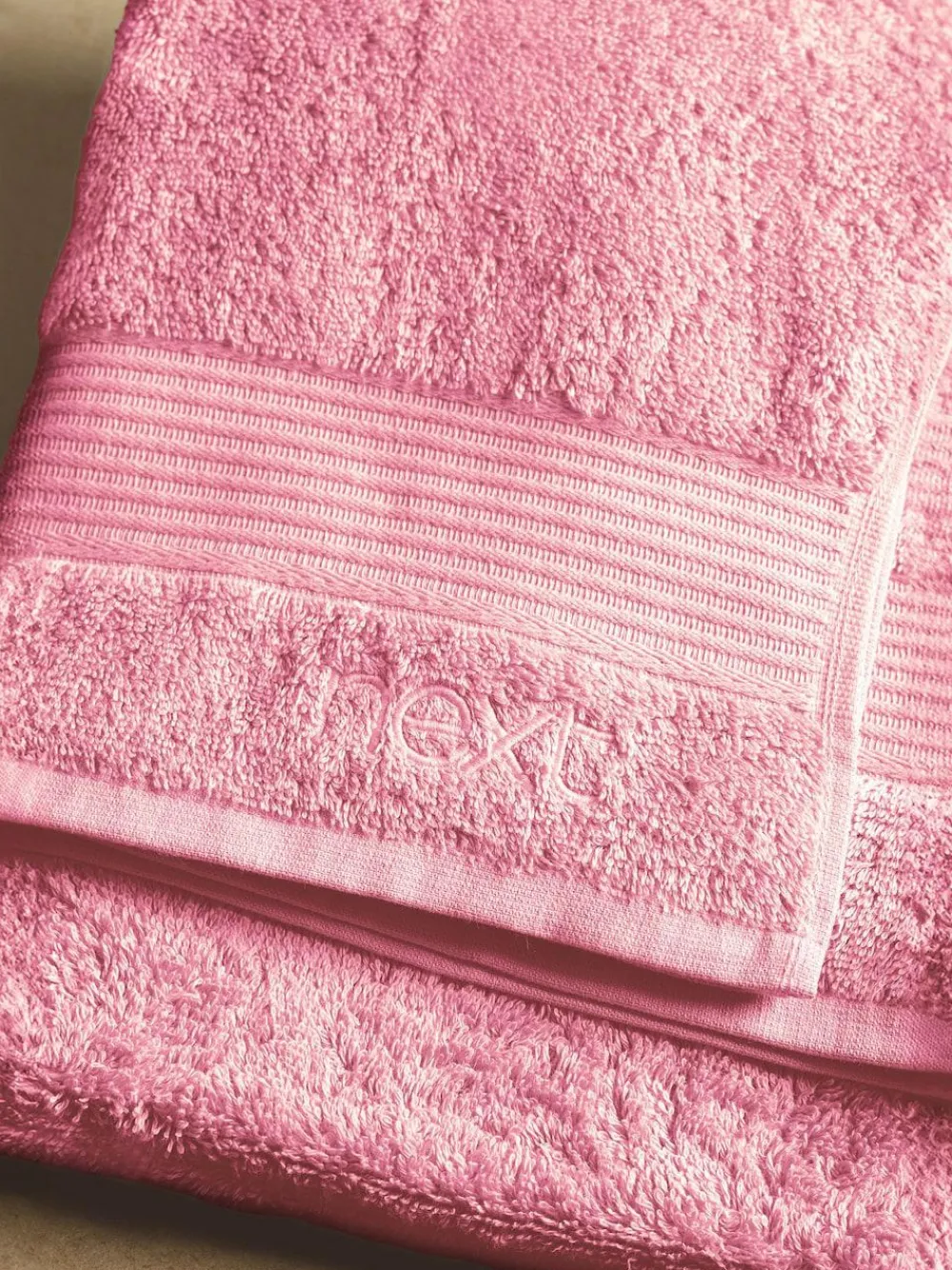 Next Pink Bright Egyptian Cotton Towel^ Towels & Bathmats