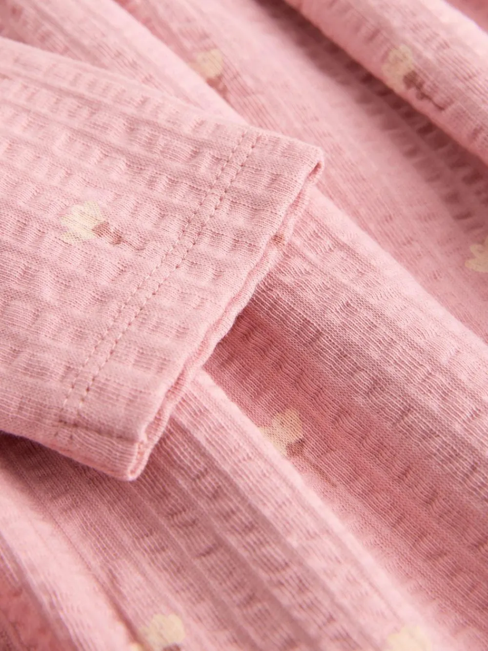 Next Pink Bunny Long Sleeve Embellished Dress (3mths-7yrs)