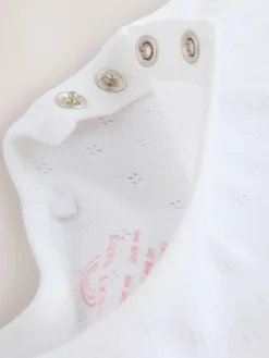 Next Pink Check Baby Dungarees and Bodysuits Set 2 Piece (0mths-2yrs)^ Rompers & Overalls