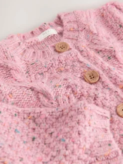 Next Chunky Knit Bobble Cardigan (3mths-10yrs)^ Baby Winter Clothing|Knitwear