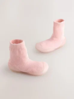 Discount Next Crawler Sock Shoes Pink