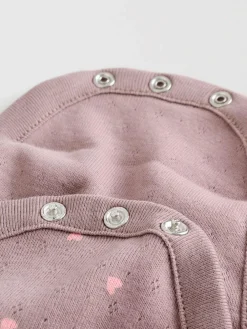 Next Baby Long Sleeve Frill Bodysuits 4 Pack (0mths-2yrs)^ Multipacks|Bodysuits & Vests