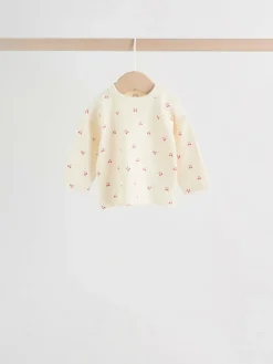 Next Pink/ Cream/ Brown Print Long Sleeve Top And Leggings Set 6 Piece (0mths-3yrs)^ Newborn Clothing|Baby Girls