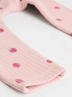 Next Pink/ Cream/ Brown Print Long Sleeve Top And Leggings Set 6 Piece (0mths-3yrs)^ Newborn Clothing|Baby Girls