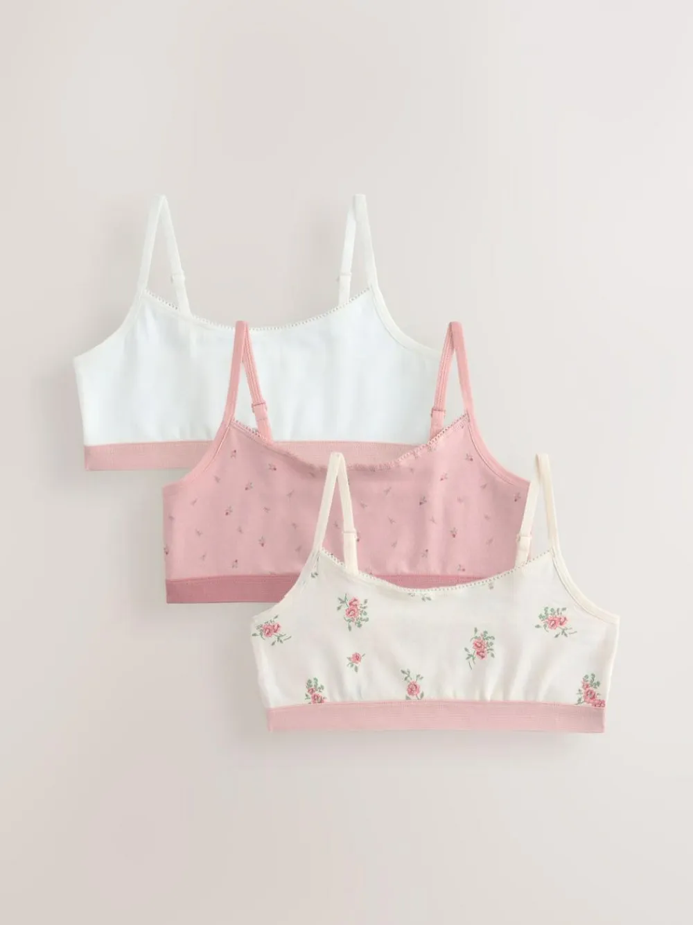 Next Crop Tops 3 Pack (5-16yrs)^ Underwear|Bras & Crop Tops