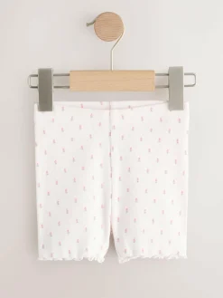 Best Next Pink Cycle Shorts 5 Pack (3mths-7yrs)