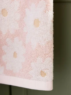Sale Next Daisy 100% Cotton Towels Pink