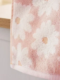 Sale Next Daisy 100% Cotton Towels Pink