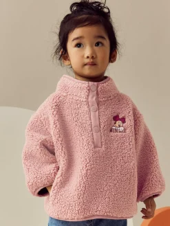 Next Pink Disney Minnie Fleece Top (3mths-7yrs)^ Baby Winter Clothing|Cosy Club