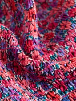 Sale Next Pink Ditsy Shirred Playsuit (3-16yrs)