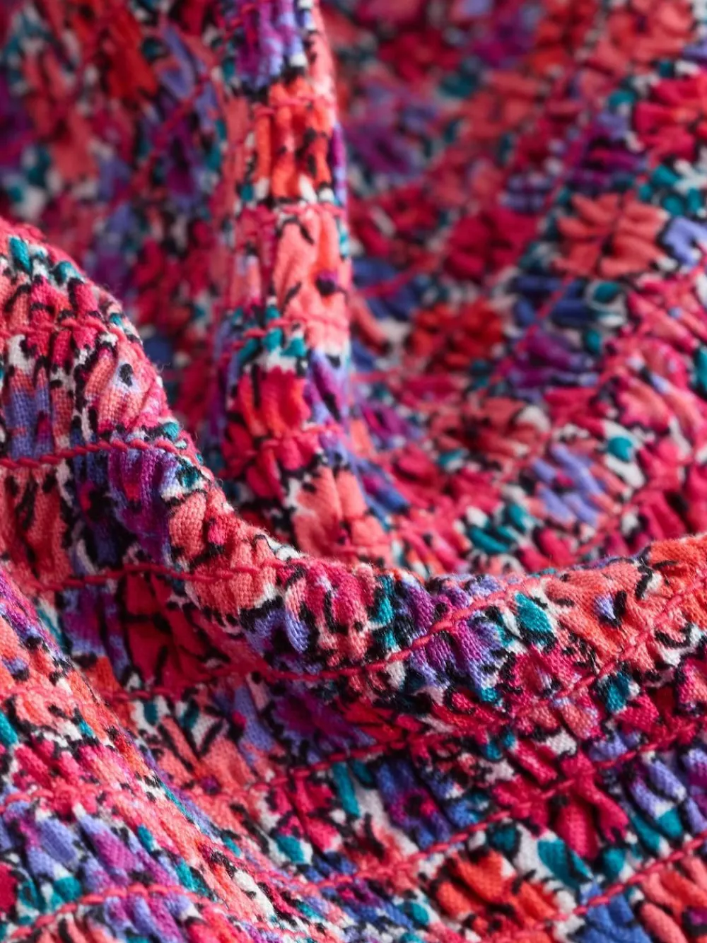 Sale Next Pink Ditsy Shirred Playsuit (3-16yrs)