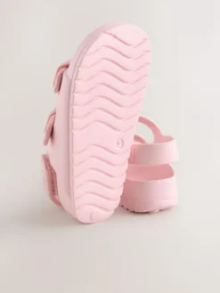Clearance Next Pink Double Buckle Eva Sandals