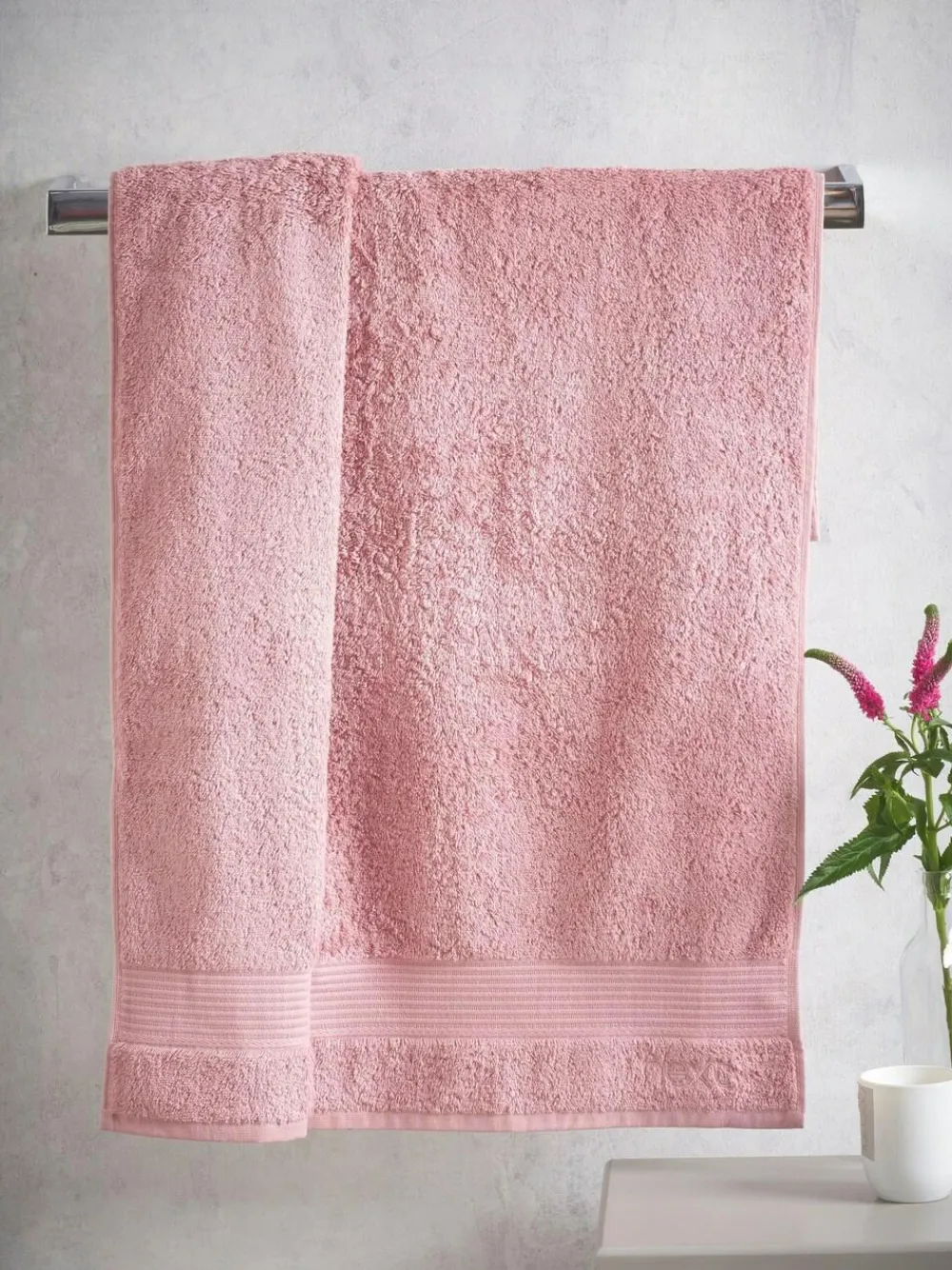 Best Next Pink Dusky Egyptian Cotton Towel