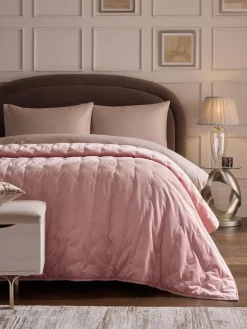 Next Elsie Velvet Quilted Bedspread^ Cushions & Throws