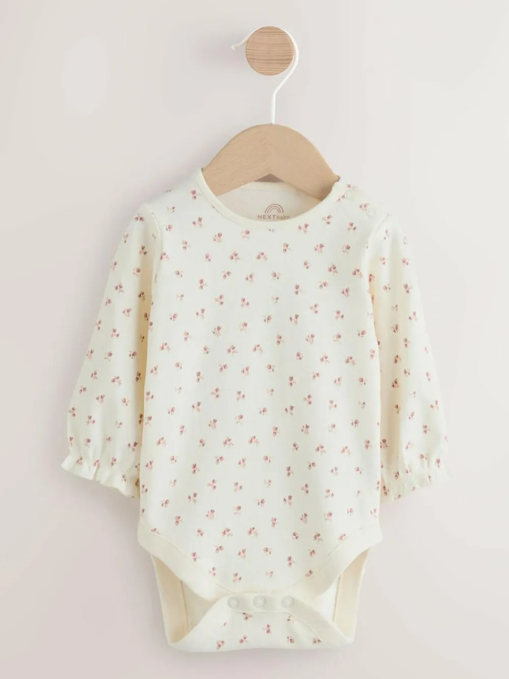 Next Pink Embroidered Baby Cord Pinafore Long Sleeve Bodysuit & Tights Set (0mths-2yrs)^ Dresses|Dresses