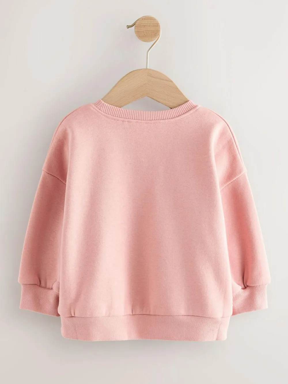 Discount Next Pink Fairy Characters Crew Neck Sweatshirt (3mths-7yrs)