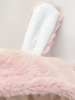 Discount Next Pink Faux Fur Baby Bunny Pramsuit (0mths-2yrs)
